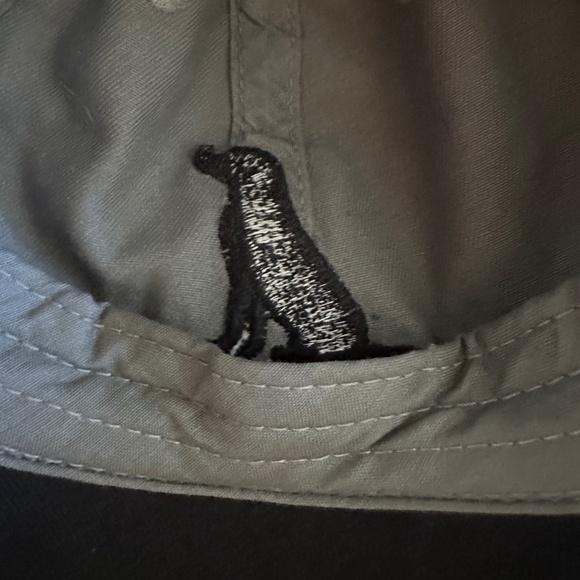 NWT Life is Good Hat Cap Gray Blue Black Dog - Picture 11 of 12